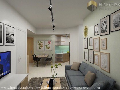 Great! Luxury two bedrooms apartment in Masteri Thao Dien for rent