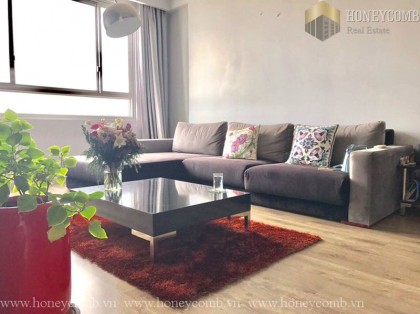 2 beds apartment river view in Tropic Garden for rent