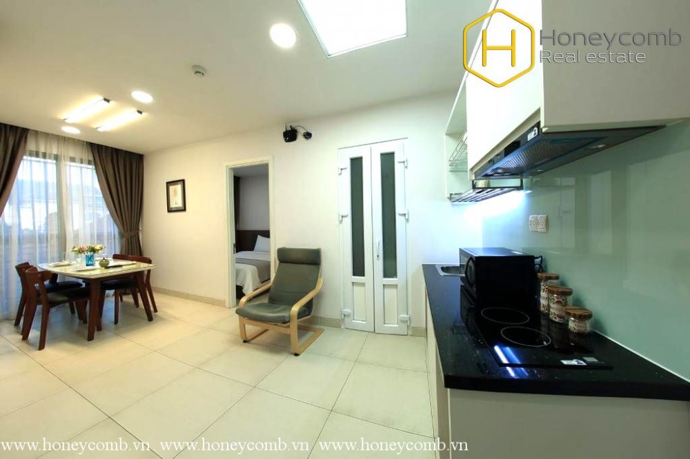 1 bedroom serviced apartment in Thao Dien, District 2