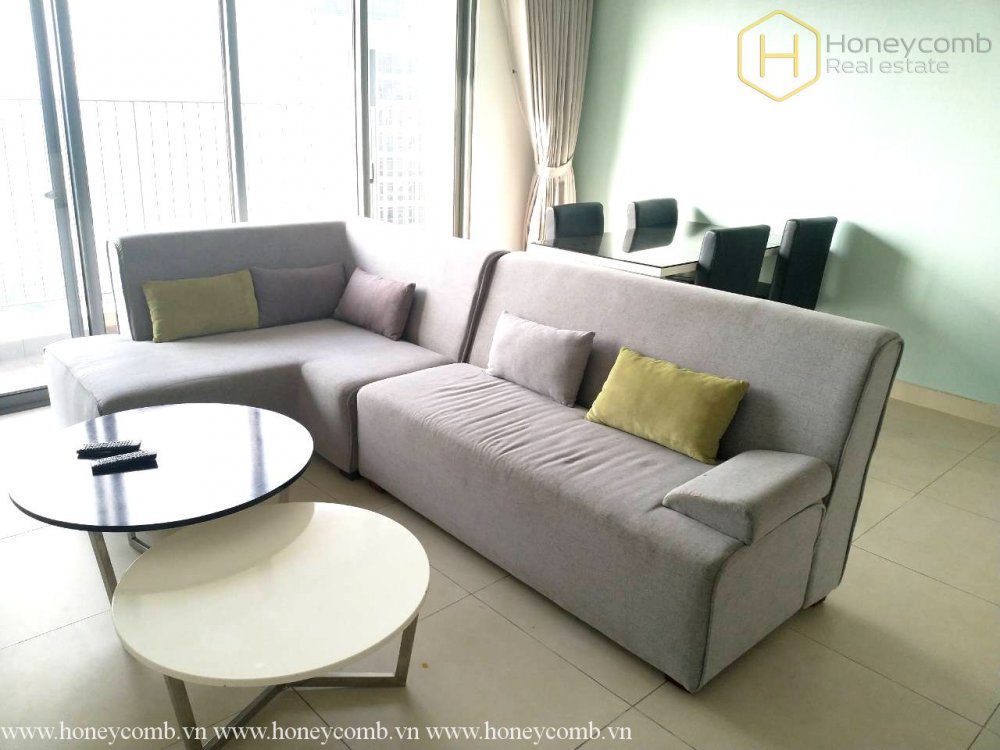 Fully furnished 3 bedrooms apartment in Masteri Thao Dien