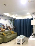 2 bedrooms apartment with low floor in Masteri Thao Dien for rent