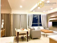 Open space contemporary-style with 2-beds apartment in Masteri Thao Dien for rent