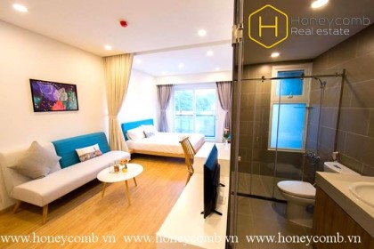 Serviced apartment with fully furnished in Thao Dien for rent