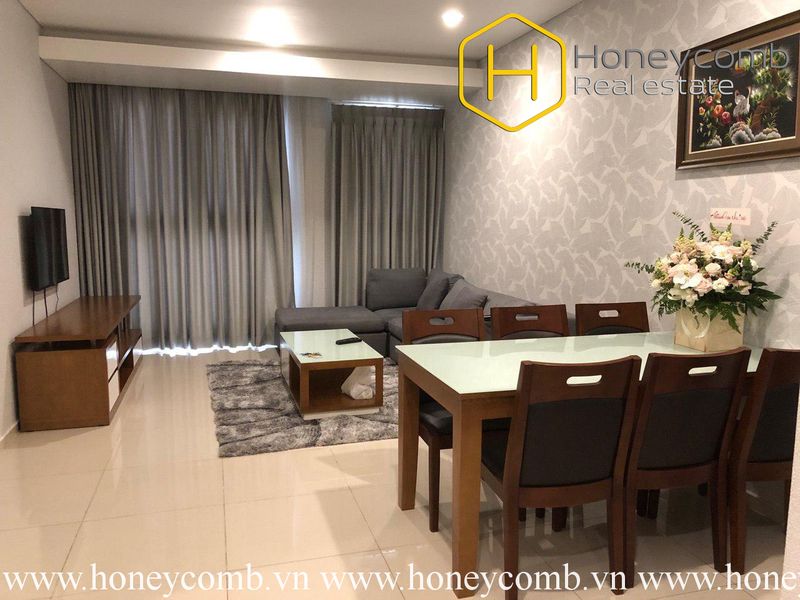 Căn hộ 2 phòng ngủ ấm cúng tại Pearl Plaza