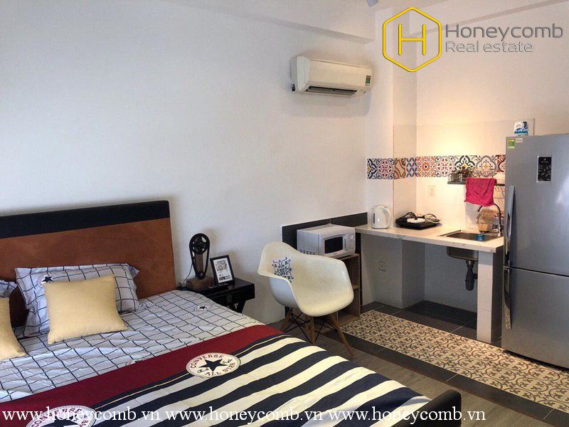 Căn hộ dịch vụ với thiết bị tiện lợi và hiện đại tại Thảo Điền