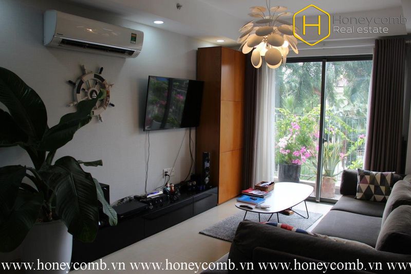 Sống tại căn hộ 2 phòng ngủ tiện nghi & giải trí hiện đại tại Masteri Thảo Điền, hiện cho thuê