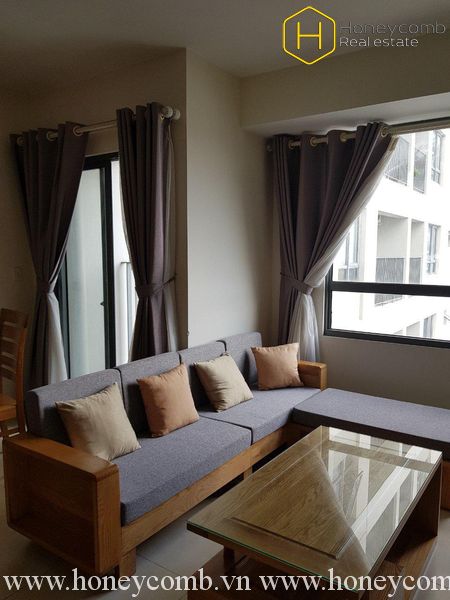 Căn hộ 2 phòng ngủ mang phong cách truyền thống tại Masteri Thảo Điền cho thuê