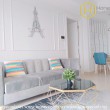 Thật là một căn hộ 2 phòng ngủ sáng sủa và nổi bật từ Masteri Thảo Điền! Hiện cho thuê