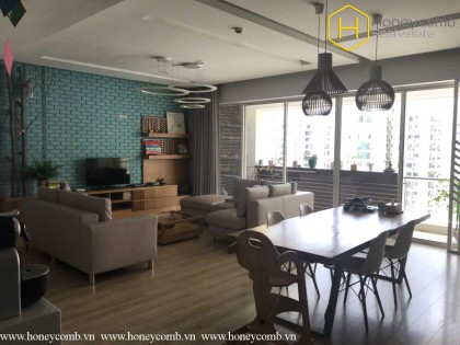 Wonderful 3 bedrooms apartment with nice view in The Estella for rent