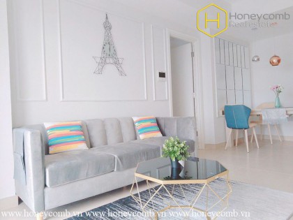 Thật là một căn hộ 2 phòng ngủ sáng sủa và nổi bật từ Masteri Thảo Điền! Hiện cho thuê