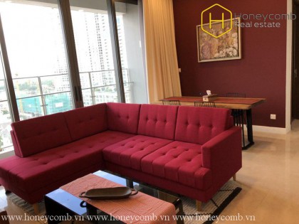 The 2 bedroom-apartment with Bohemian style is very special at Nassim Thao Dien
