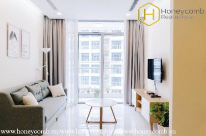 The bright 2 bedroom-apartment is still available in Vinhomes Central Park