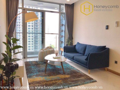 Căn hộ 2 phòng ngủ mang phong cách Bohemian rất thú vị tại Vinhomes Central Park cho thuê