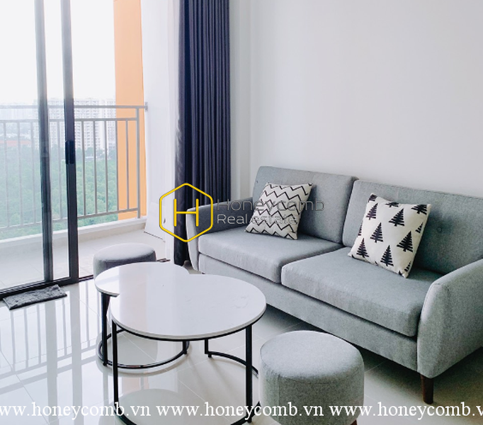 Căn hộ The Sun Avenue đầy thu hút với nội thất phong cách tối giản và bố cục khéo léo