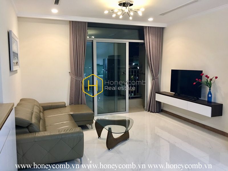 Căn hộ đơn giản và đầy đủ chức năng ở Vinhomes Central Park