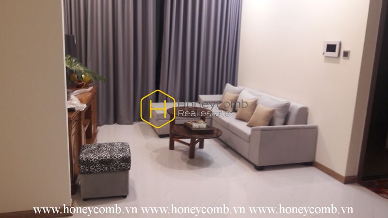 Căn hộ thiết kế ấm cúng với đầy đủ tiện nghi ở Vinhomes Central Park