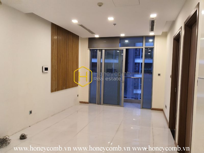 Căn hộ mới chưa nội thất cho thuê ở Vinhomes Central Park