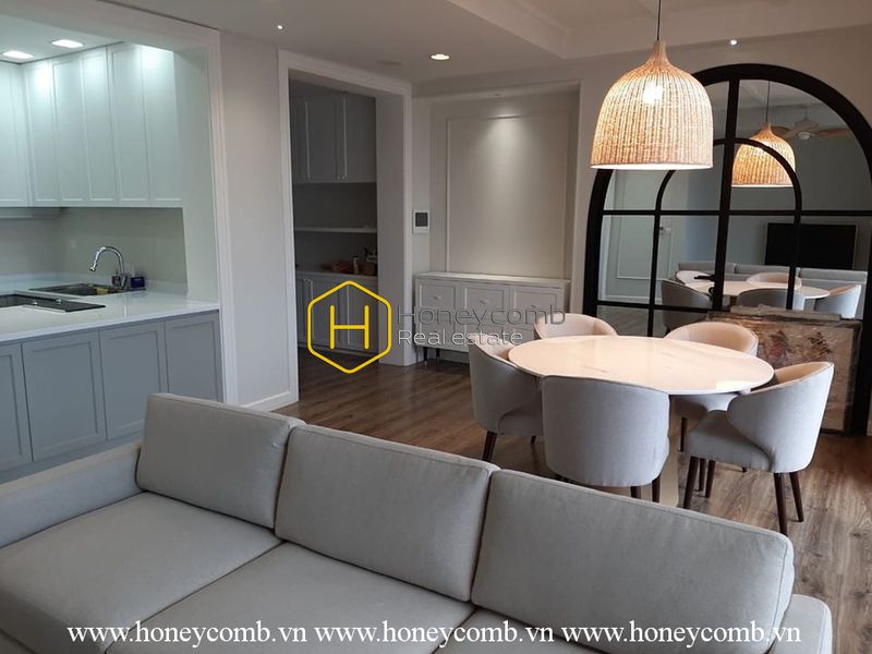 Elegant and full of light apartment for lease in Xi Riverview