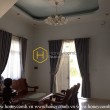 A gorgerous villa with bright layout and elegant wooden interiors for rent in District 2