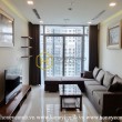 Try minimalist style with this cozy furnish apartment for lease in Vinhomes Central Park