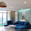 Luxury design apartment with large living space in Vinhomes Central Park for rent