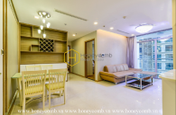 Modern features and great view apartment in Vinhomes Central Park for rent