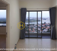 Unfurnished apartment with bright design and spacious living space in Masteri Thao Dien