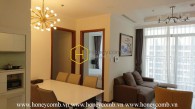 Lovely warm tone apartment with high-class interior in Vinhomes Central Park