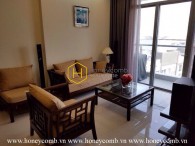 Vinhomes Central Park apartment with strongly Vietnamese inspiration for lease