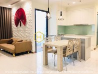 Feel the elegance of this apartment with brilliant interiors and neat decoration in Vinhomes Central Park