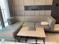 Sophisticated apartment with minimalist interiors in Vinhomes Central Park