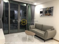1 bedroom apartment with nice furniture in Landmark 81 for rent