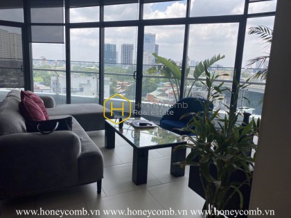 Indochine and modern style inspiration with full amenities apartment in City Garden