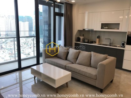 Enjoy the panoramic charming city view in this Vinhomes Golden River apartment
