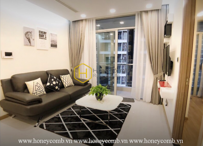 This beautiful apartment in Vinhomes Central Park is the best choice for your family