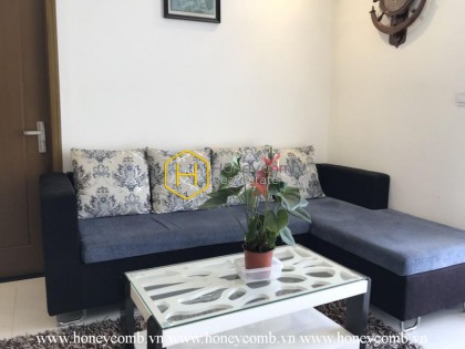 Căn hộ đầy đủ nội thất và ban công xinh xắn ở Vinhomes Central Park