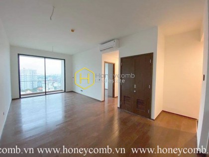 Embracing the beauty of city view in this unfurnished and luxurious apartment in D'edge Thao Dien