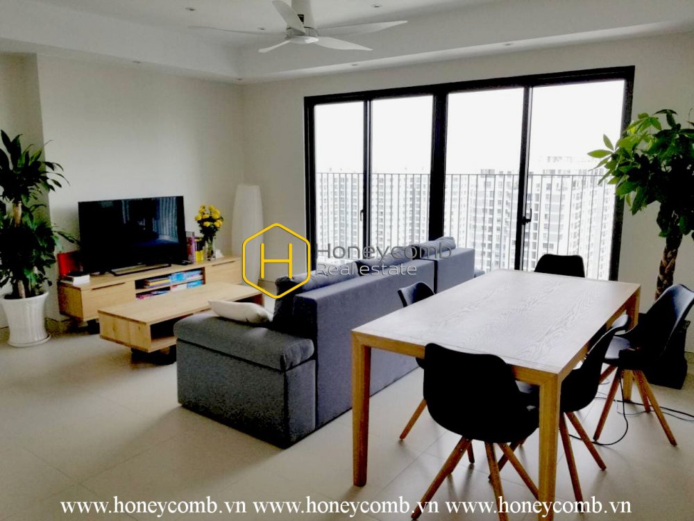 Căn hộ Masteri Thao Dien này vẽ nên một không gian sang trọng