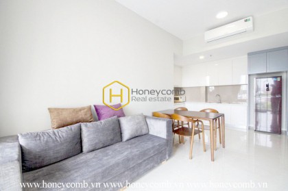 This 2 bed-apartment is very suitable for modern environment but still very warm at Masteri An Phu