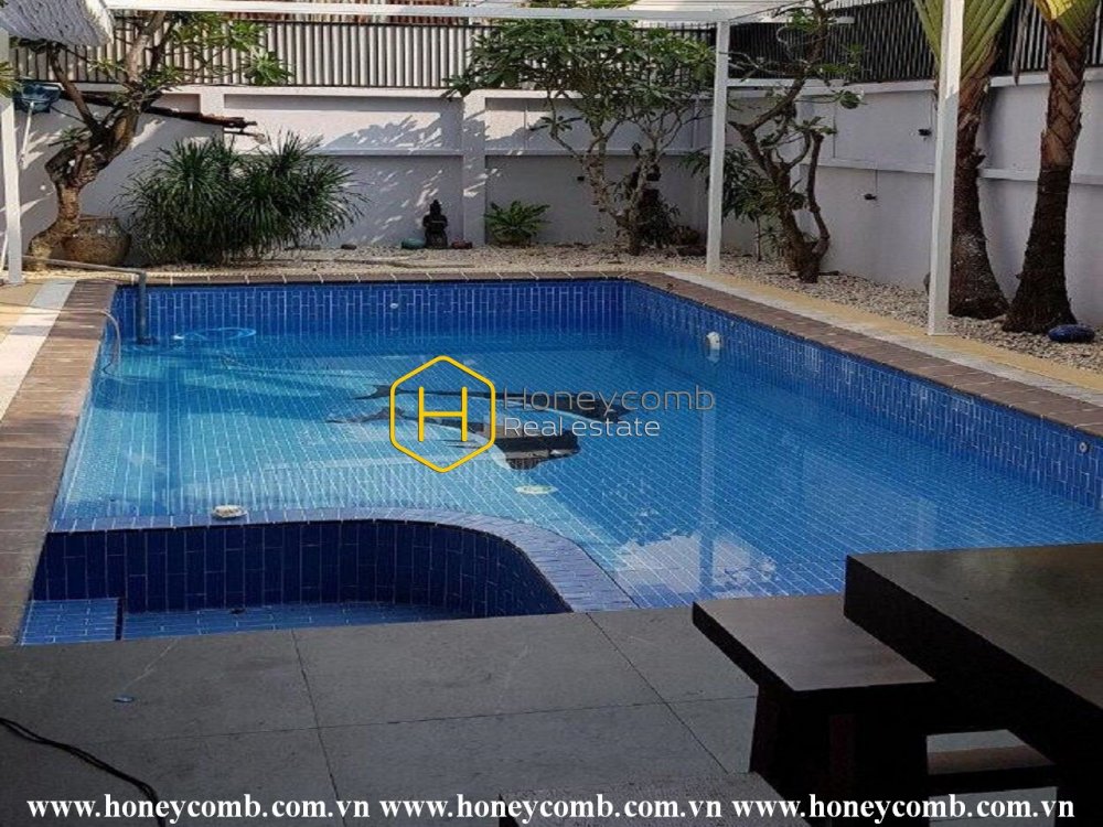 You deserve the royal treatment! This luxury Villa in Thao Dien is the best selection! Now for lease