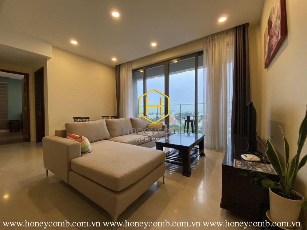 Căn hộ 2 phòng ngủ cho thuê tại The Nassim Thảo Điền với tầm nhìn cực đẹp