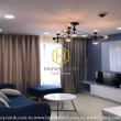 Căn hộ 2 phòng ngủ tại Masteri Thảo Điền ở tầng cao cho thuê