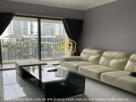 This adorable  2 bed-apartment with lovely ornament at Masteri An Phu
