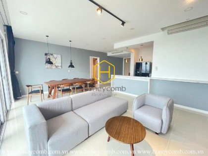 Fully-furnished & modern design apartment for rent in Estella Heights