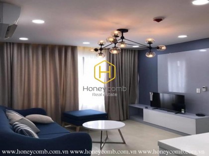 Căn hộ 2 phòng ngủ tại Masteri Thảo Điền ở tầng cao cho thuê