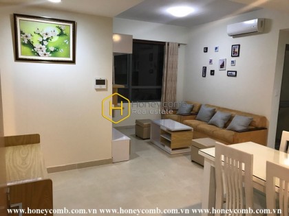 This cozy 2 bed-apartment will give the very soothing feeling to you at Masteri Thao Dien
