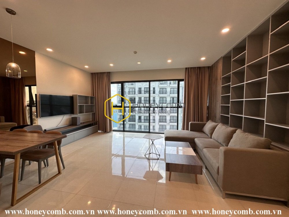 Cho thuê căn hộ 2 phòng ngủ đầy sang trọng tại The Ascent Thảo Điền