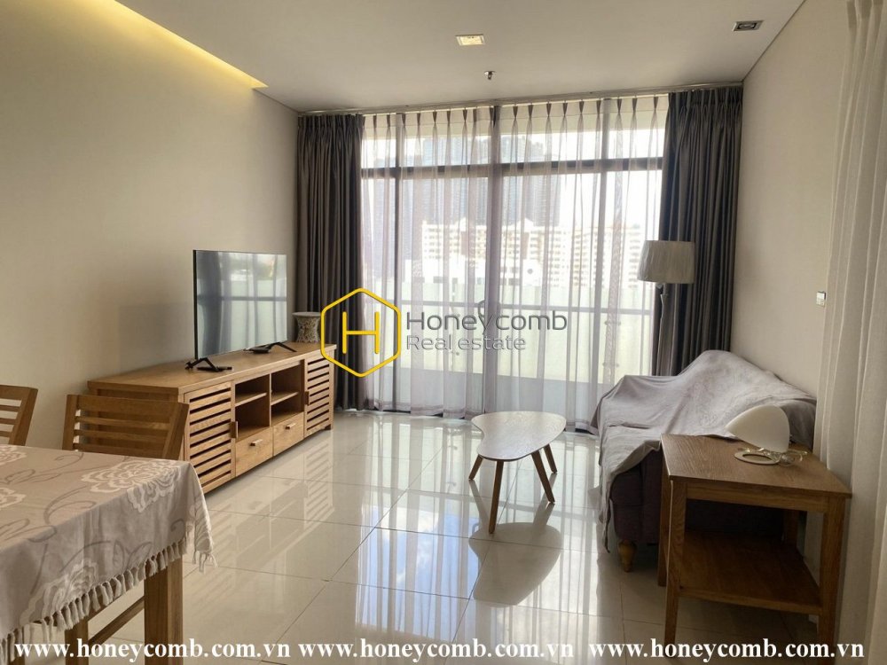 Căn hộ 1 phòng ngủ nội thất hoàn toàn mới cho thuê tại City Garden