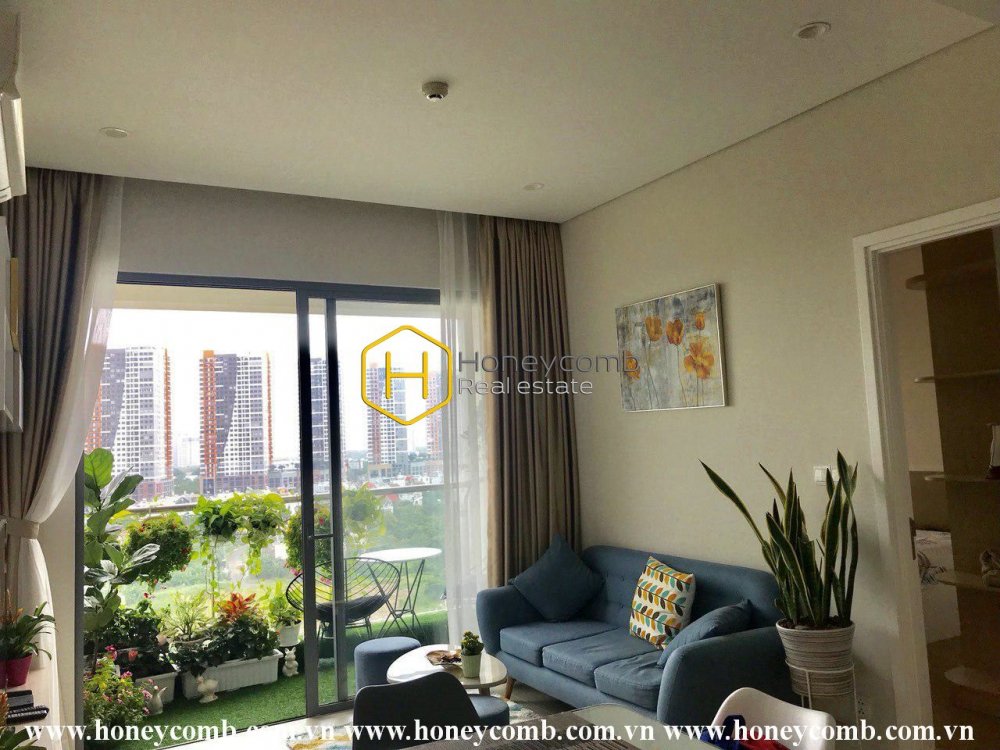 Căn hộ sáng, đầy phong cách gần trung tâm thành phố - tại Diamond Island cho thuê