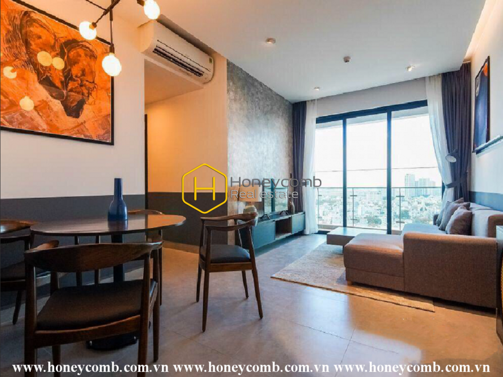 Một không gian sống huyền bí - Căn hộ Feliz En Vista với tông màu tối và thiết kế hiện đại cho thuê